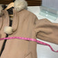 Northern Sun Vintage Gemini with Fur Hood Trim Inuit Eskimo Parka Coat - Large