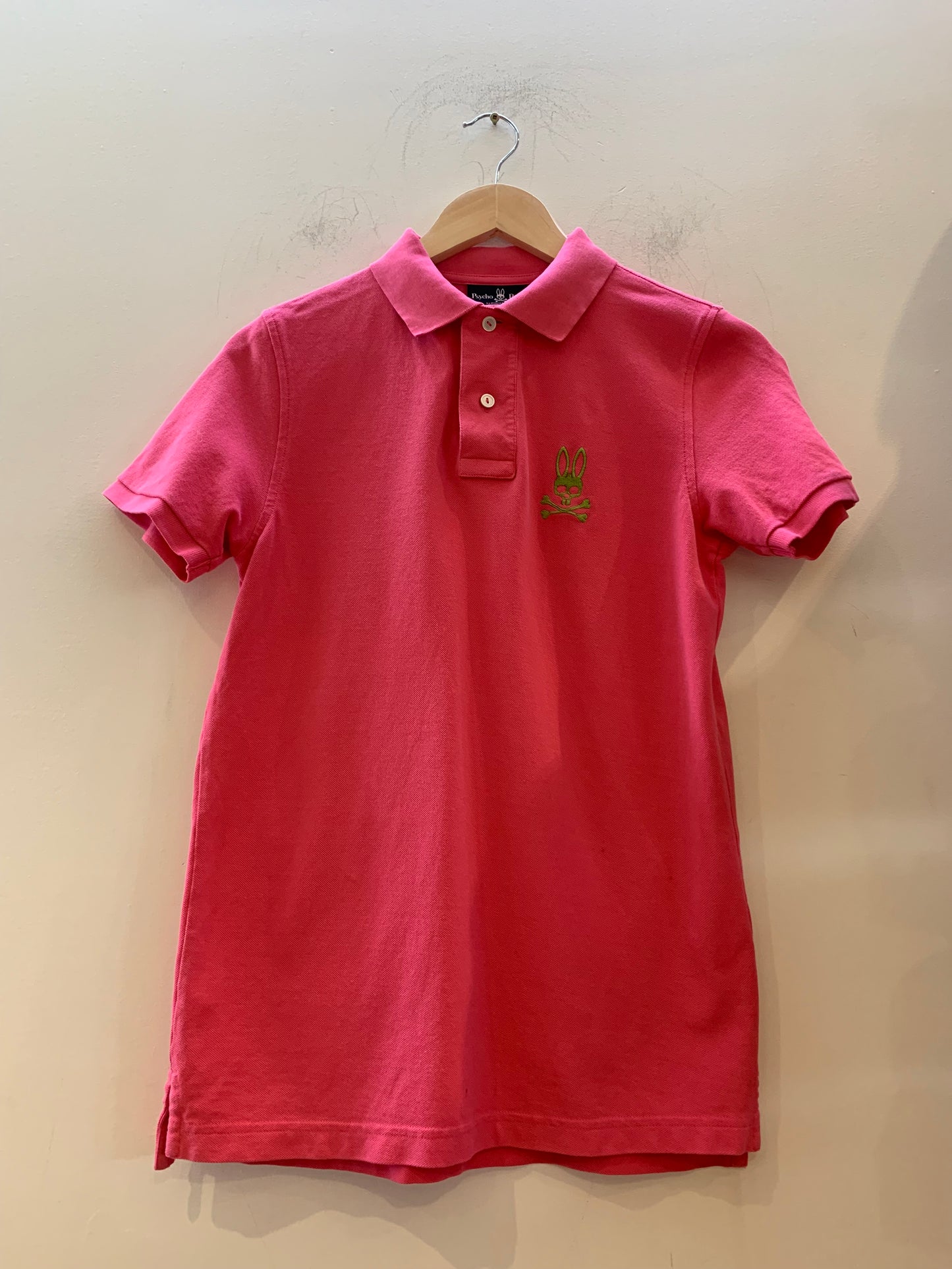 Psycho Bunny Men’s Polo Shirt Pink - Size (UK) 3/(US) XS