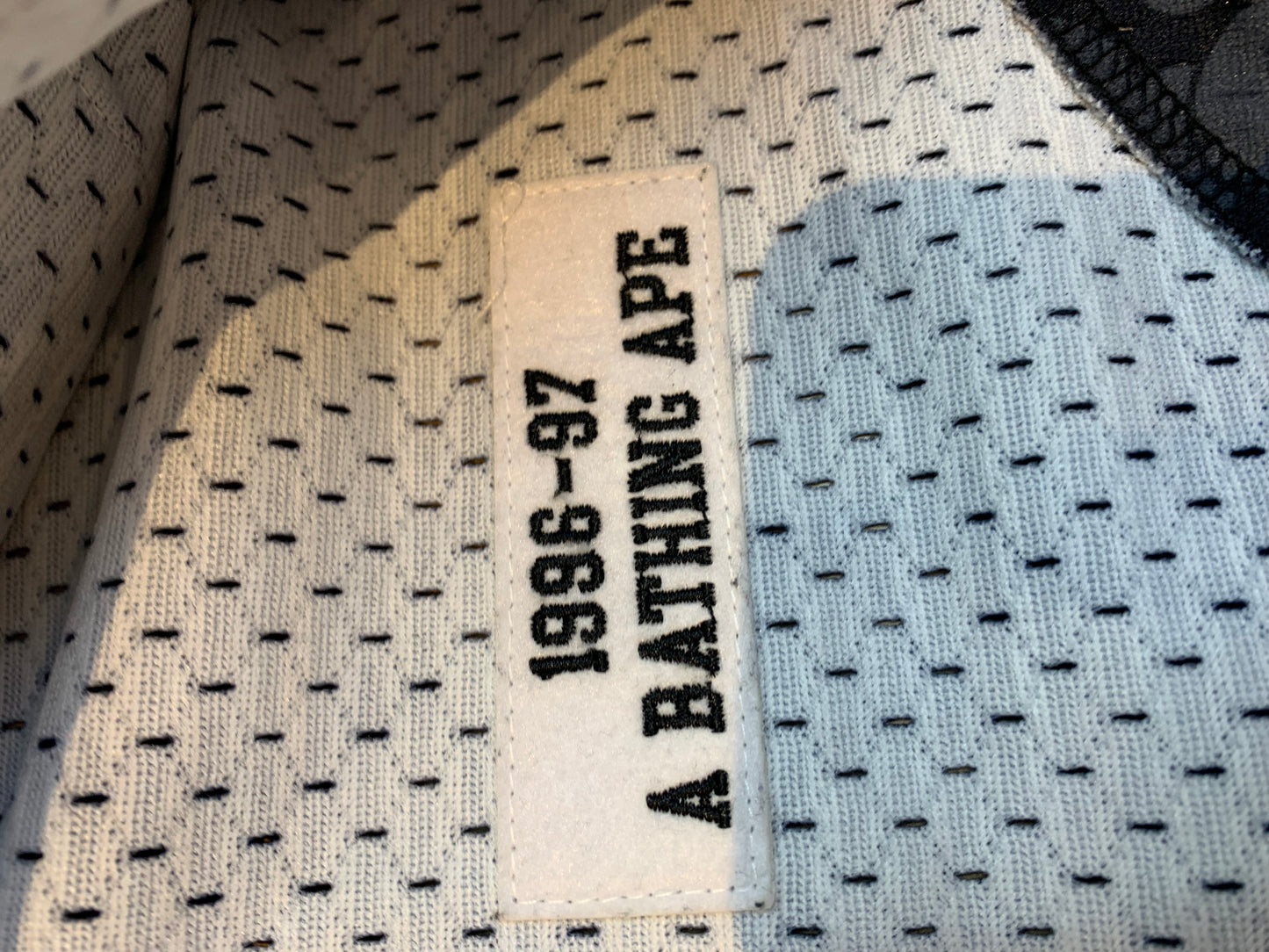 BAPE Mets Mitchell & Ness Baseball Jersey - Size 44/Large