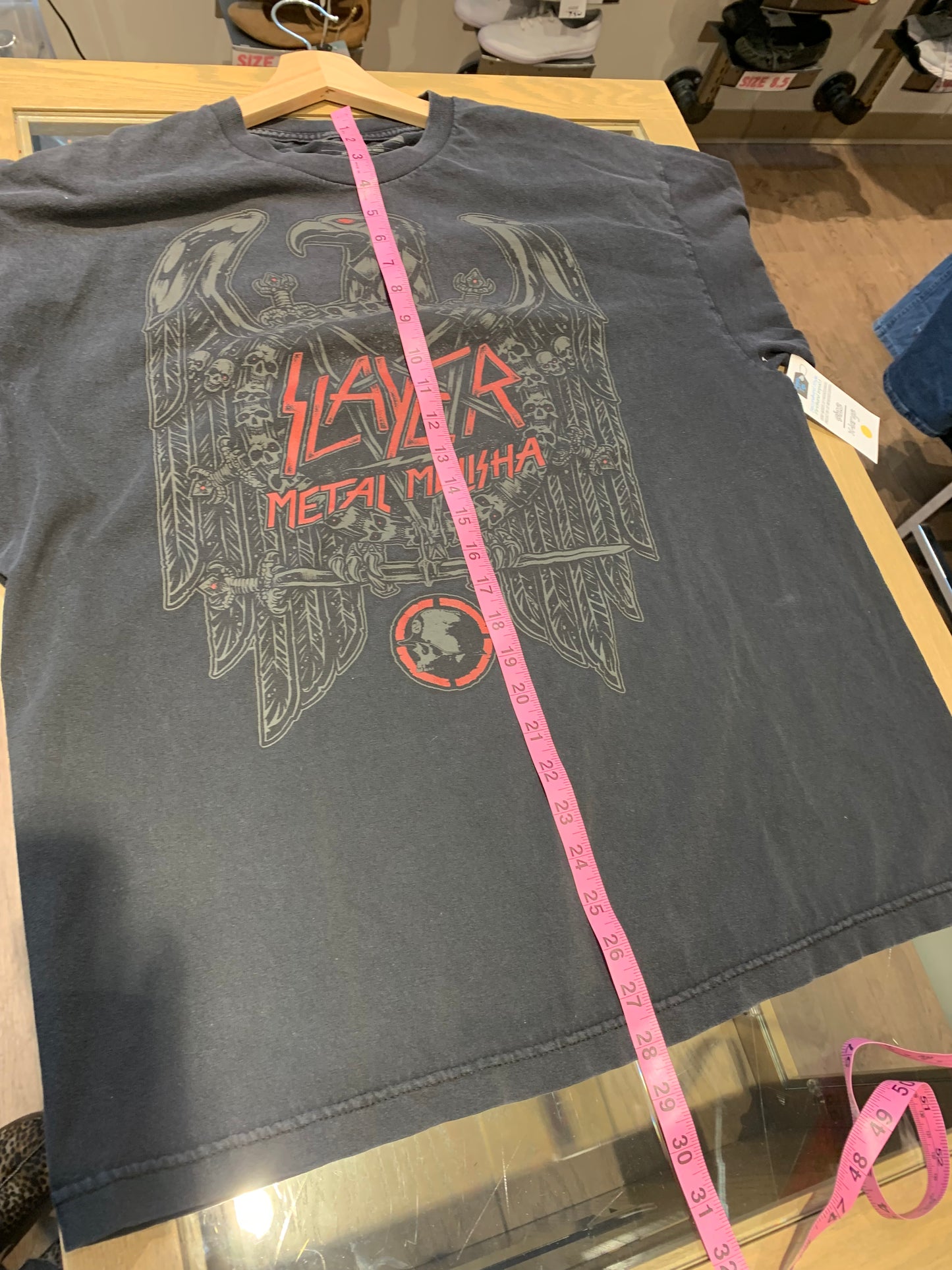 Slayer x Metal Mulisha Graphic Band Tee Vintage Y2K Black - Men’s XL