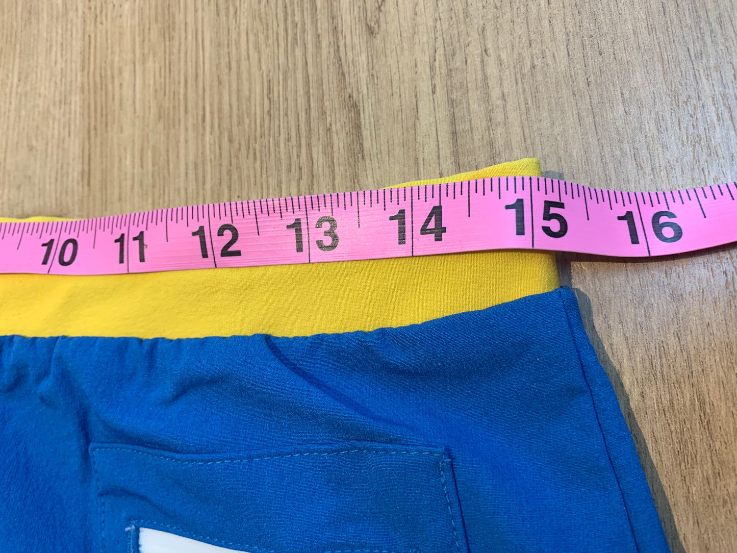 AussieBum Swim Shorts Blue & Yellow – Men's Size Medium