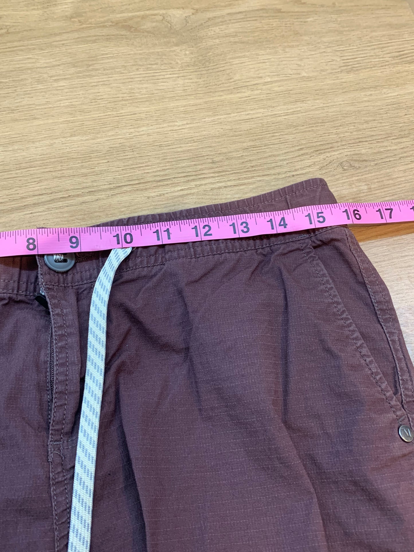 Vuori Jogger Pants Burgundy - Men's Size Medium