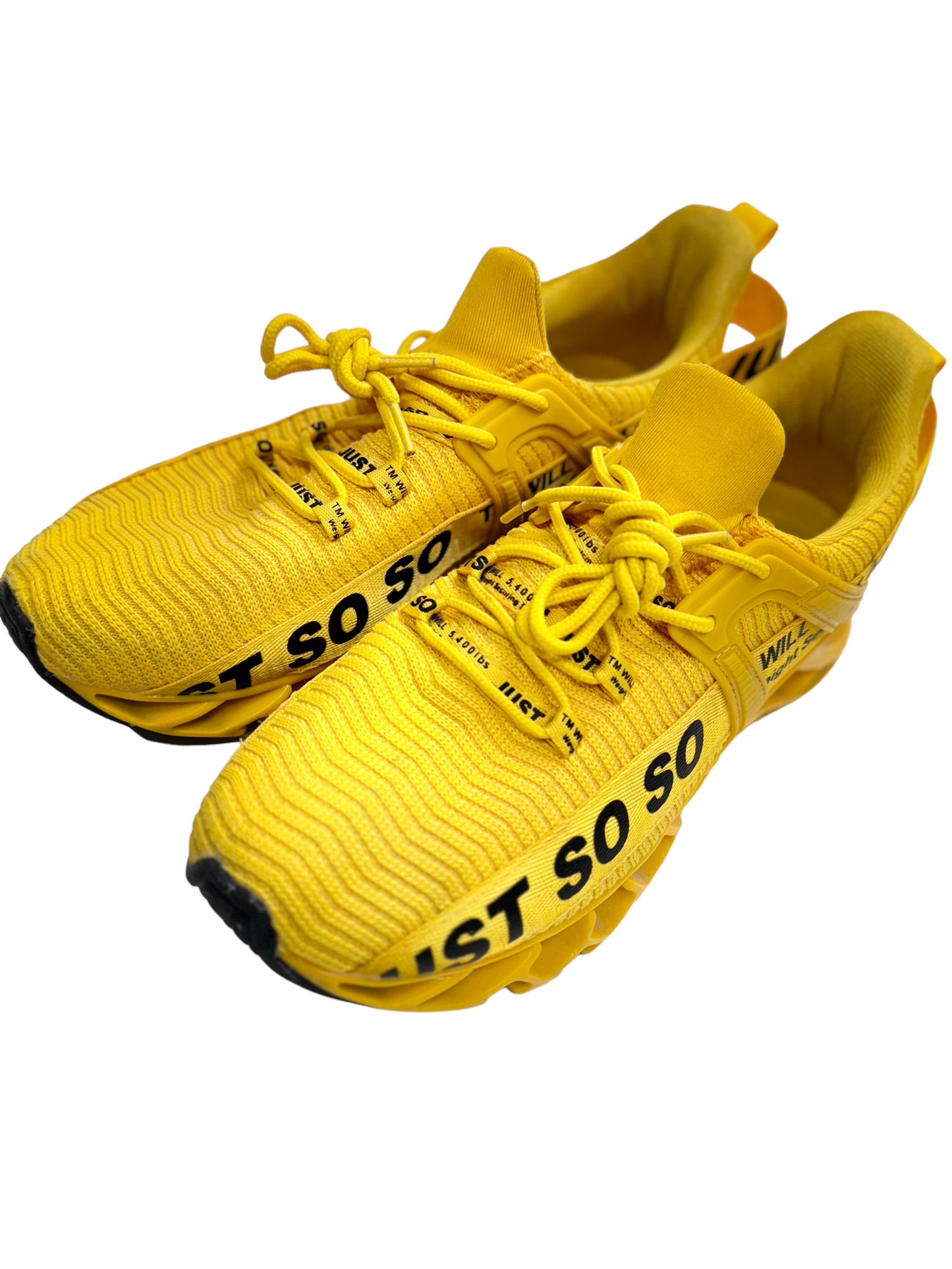 Just So So 42 Men’s Sneakers Shoe Yellow - Size 42