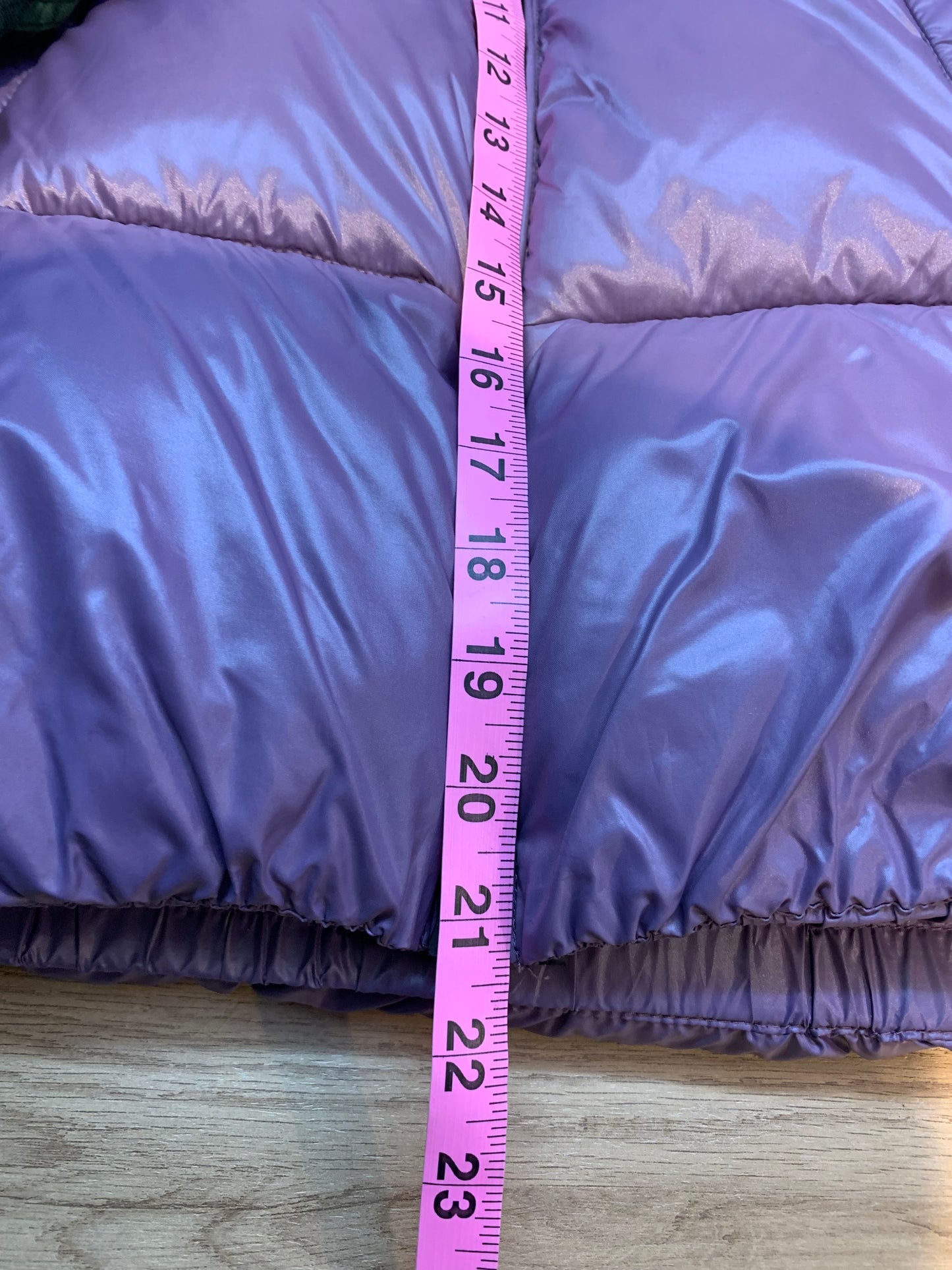 Save the Duck Puffer Jacket Purple - Women's Size XXS