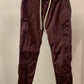 Vuori Jogger Pants Burgundy - Men's Size Medium