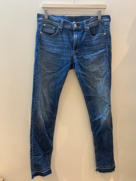 Rag & Bone Slim/Straight Denim Jeans Medium Wash Blue – Women’s Size 31