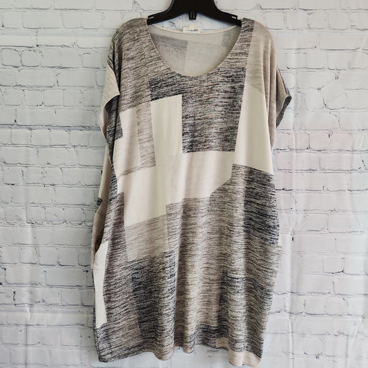 Wilfred Poncho Top Gray/Black - Small