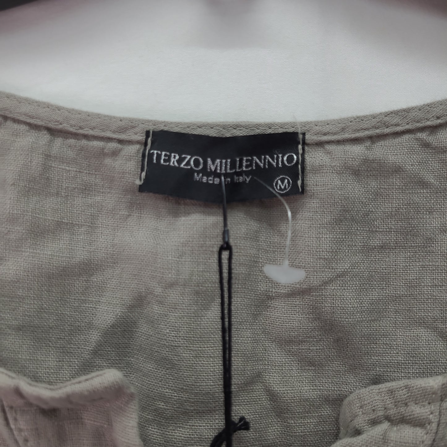 Terzo Millennio Short Sleeve Dress Gray - Medium