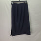 Club Monaco Women's Skirt Stripe Navy/White - Size 00