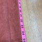 Spanx Faux Suede High Waisted Leggings Rich Rose - Women’s Petite Small