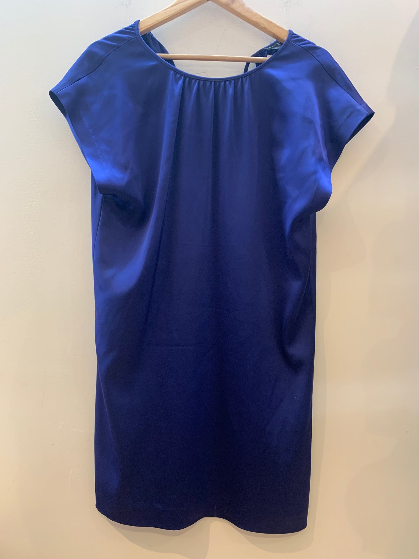 Theory Shift Dress Minimalist Workwear Blue - Size 6
