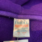 DC Monster Vintage Y2k Zip Up Hoodie Purple - Size Small