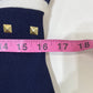 Michael Kors Women's Dress Striped Navy/White - Size XL