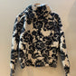 Lululemon Classic Scuba black white floral Hoodie - Women's Size 6
