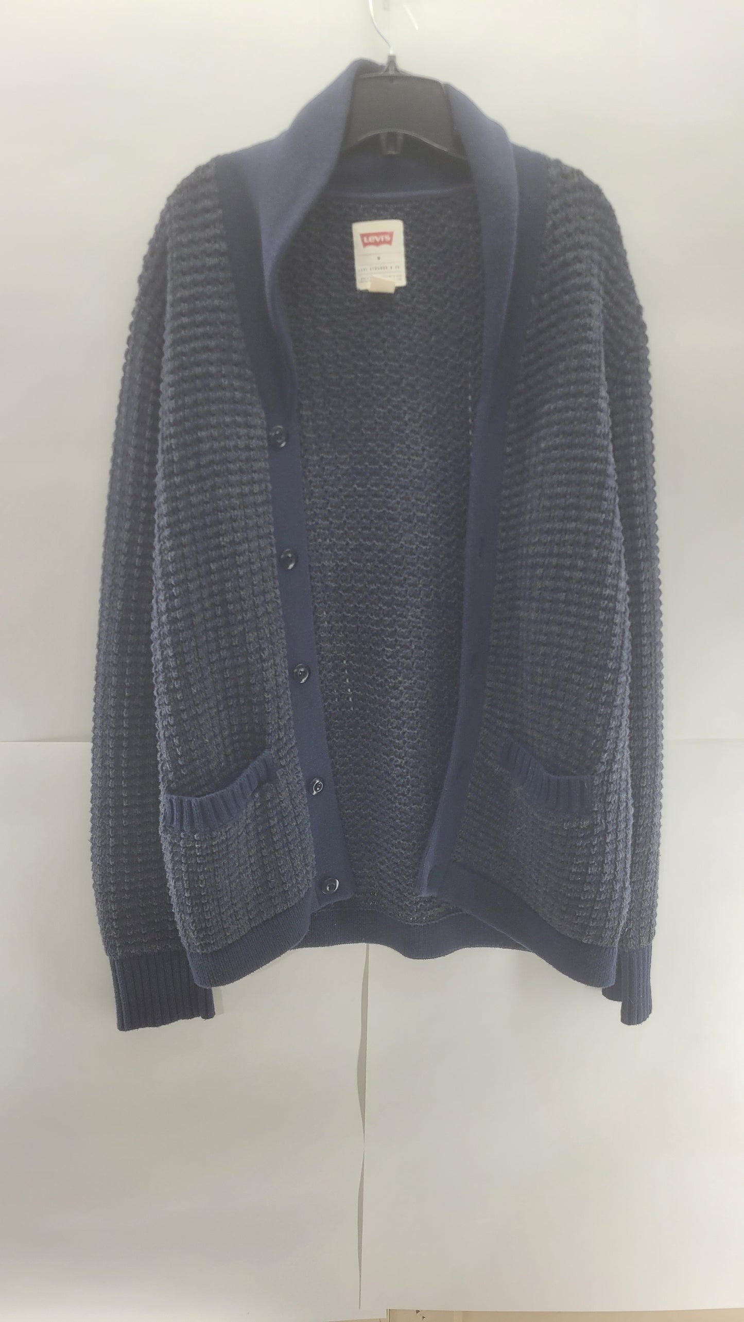 Levi's Knitted Cardigan Blue - Medium