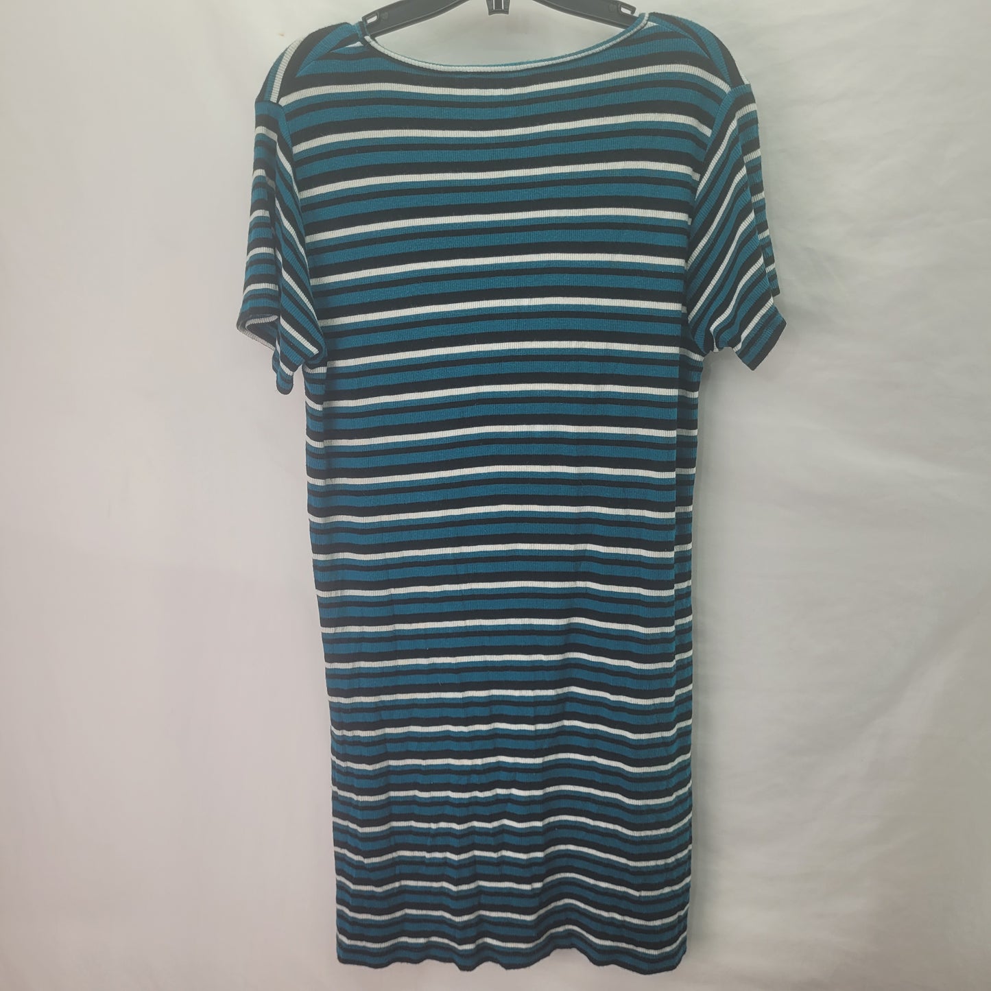 Obey Worldwide T-Shirt Dress Striped - Small