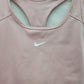 Nike Women's Sports Bra Pink - Size Medium