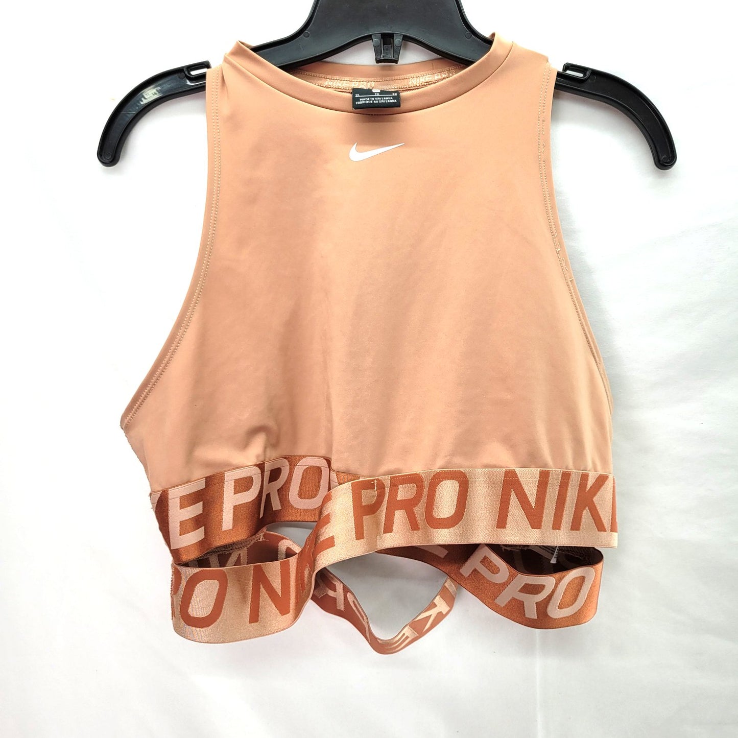Nike Pro Crossover Women's Tank Top Brown - Size XL