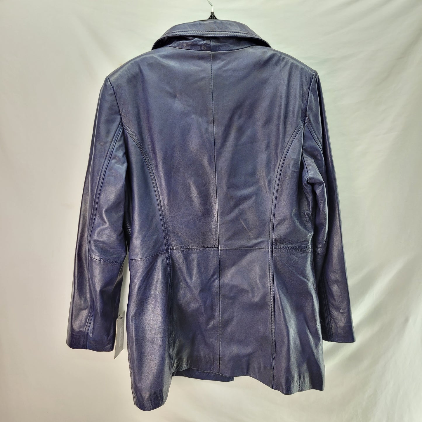 Boutique Of Leathers Women's Jacket Blue - Size 14