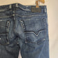 Diesel Zathan Straight Fit Jeans Denim Blue - Size 31 x 34