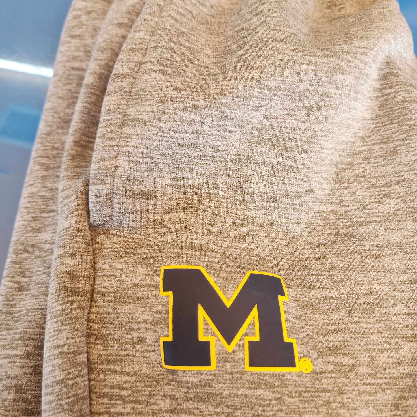 Air Jordan Michigan University Men's Sweatpants Grey - Size Small
