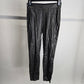 Spanx By Sara Blakely Faux Leather High Rise Women's Leggings Black - Size XS