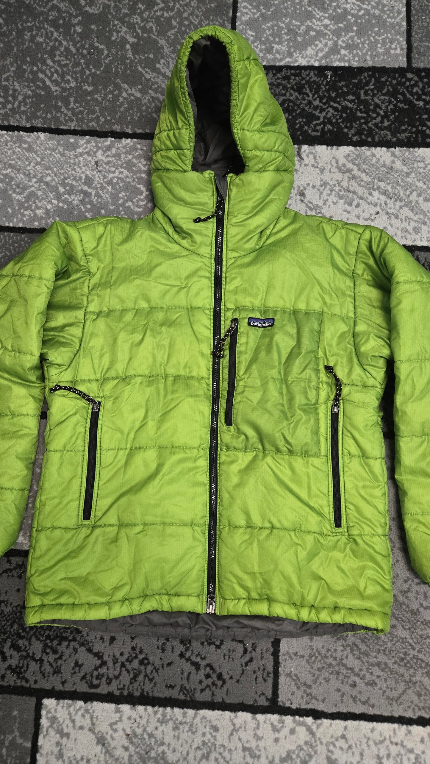 Patagonia DAS Parka Jacket Gekko Green 2002 Vintage (Rare)- Men's Size S