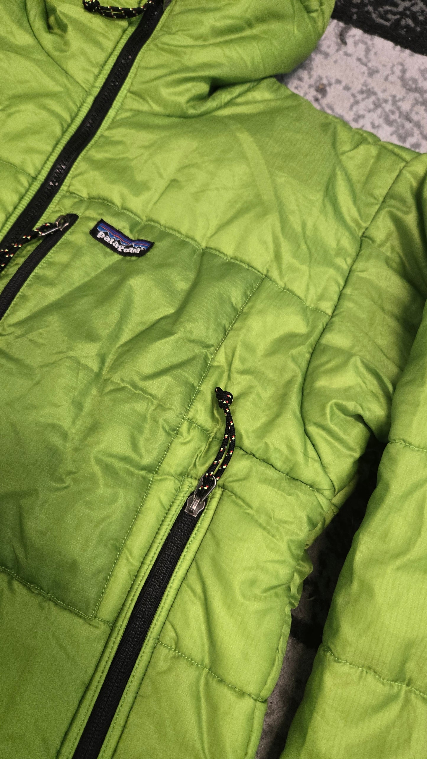 Patagonia DAS Parka Jacket Gekko Green 2002 Vintage (Rare)- Men's Size S