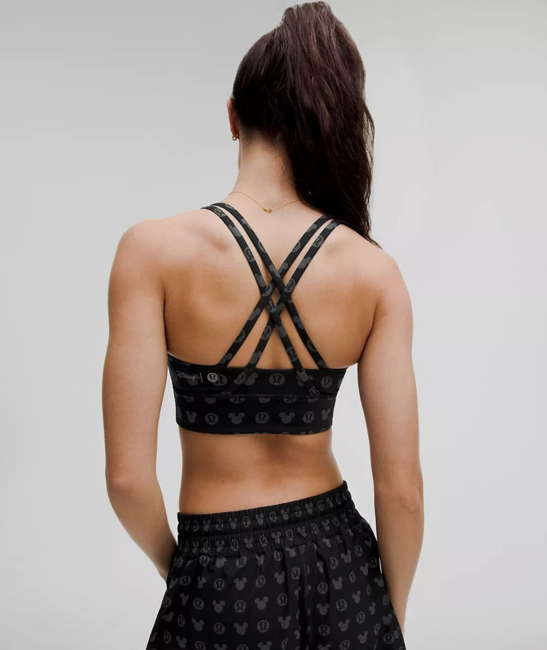 Lululemon Disney Energy Bra Navy Blue - Size 10