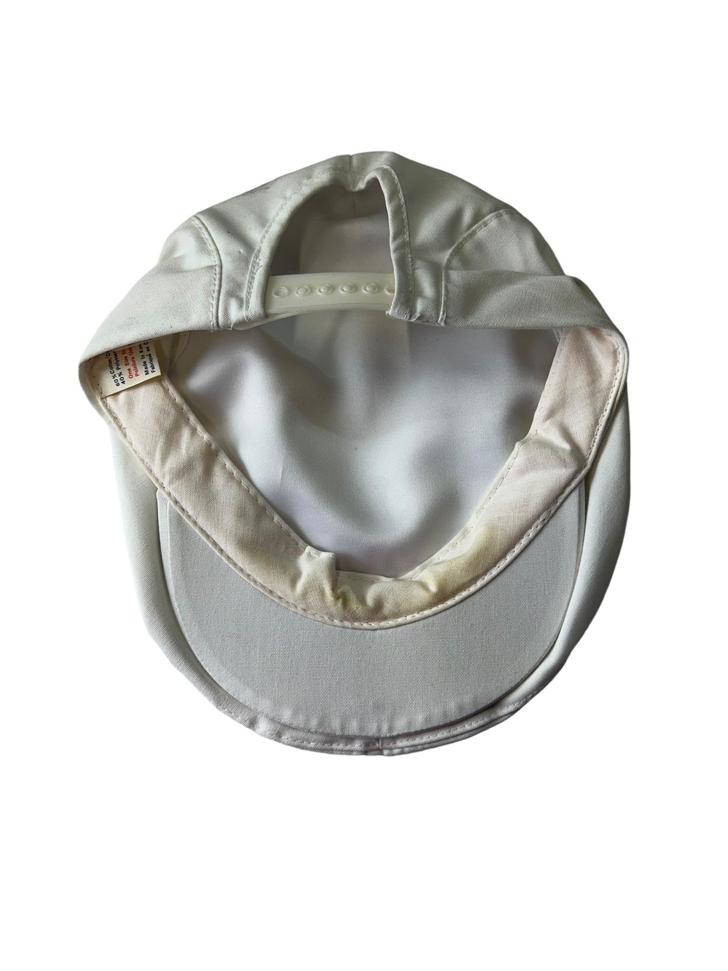 Calgary Olympic's Front Botton Hat Cream White