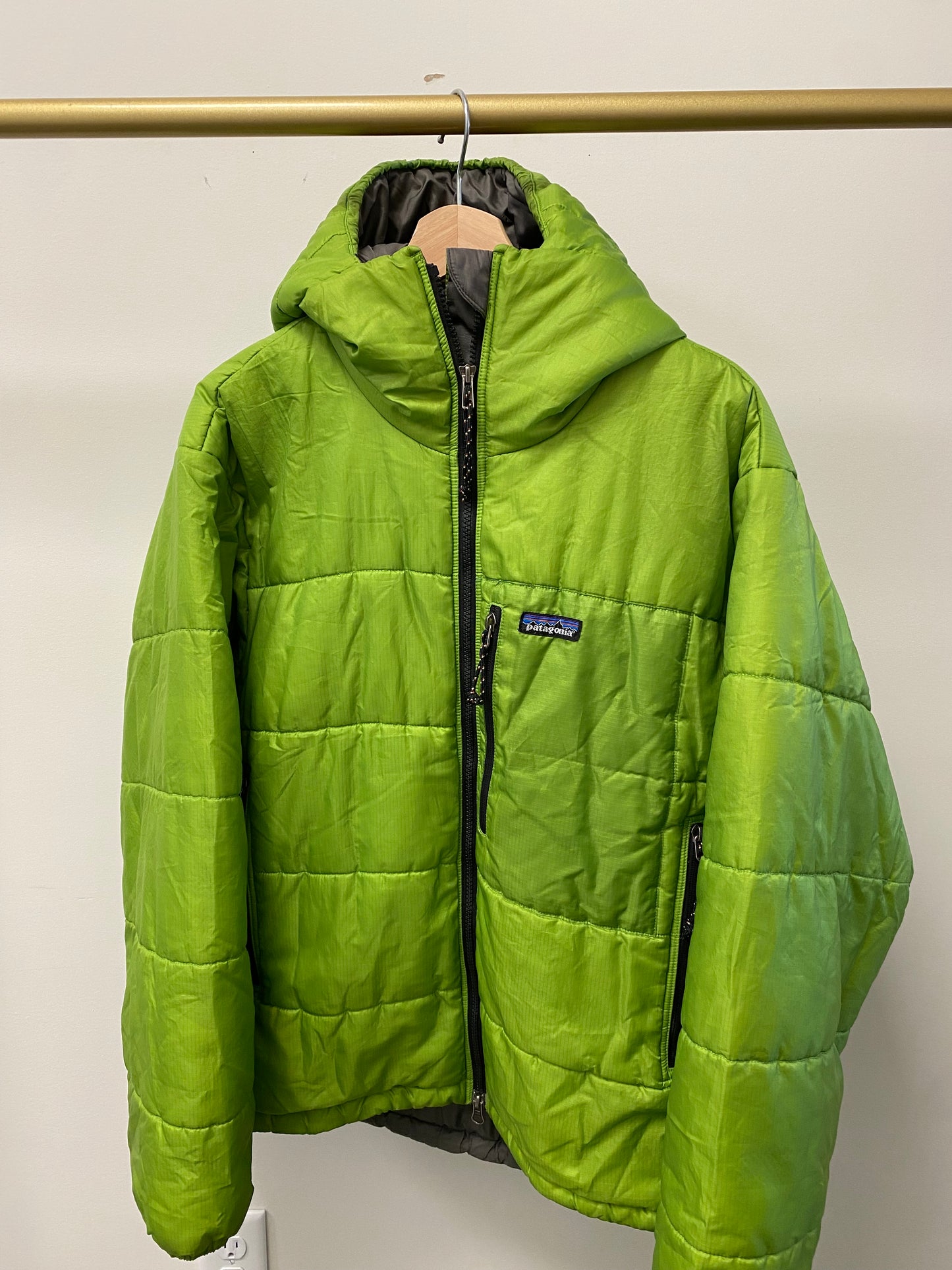 Patagonia DAS Parka Jacket Gekko Green 2002 Vintage (Rare)- Men's Size S