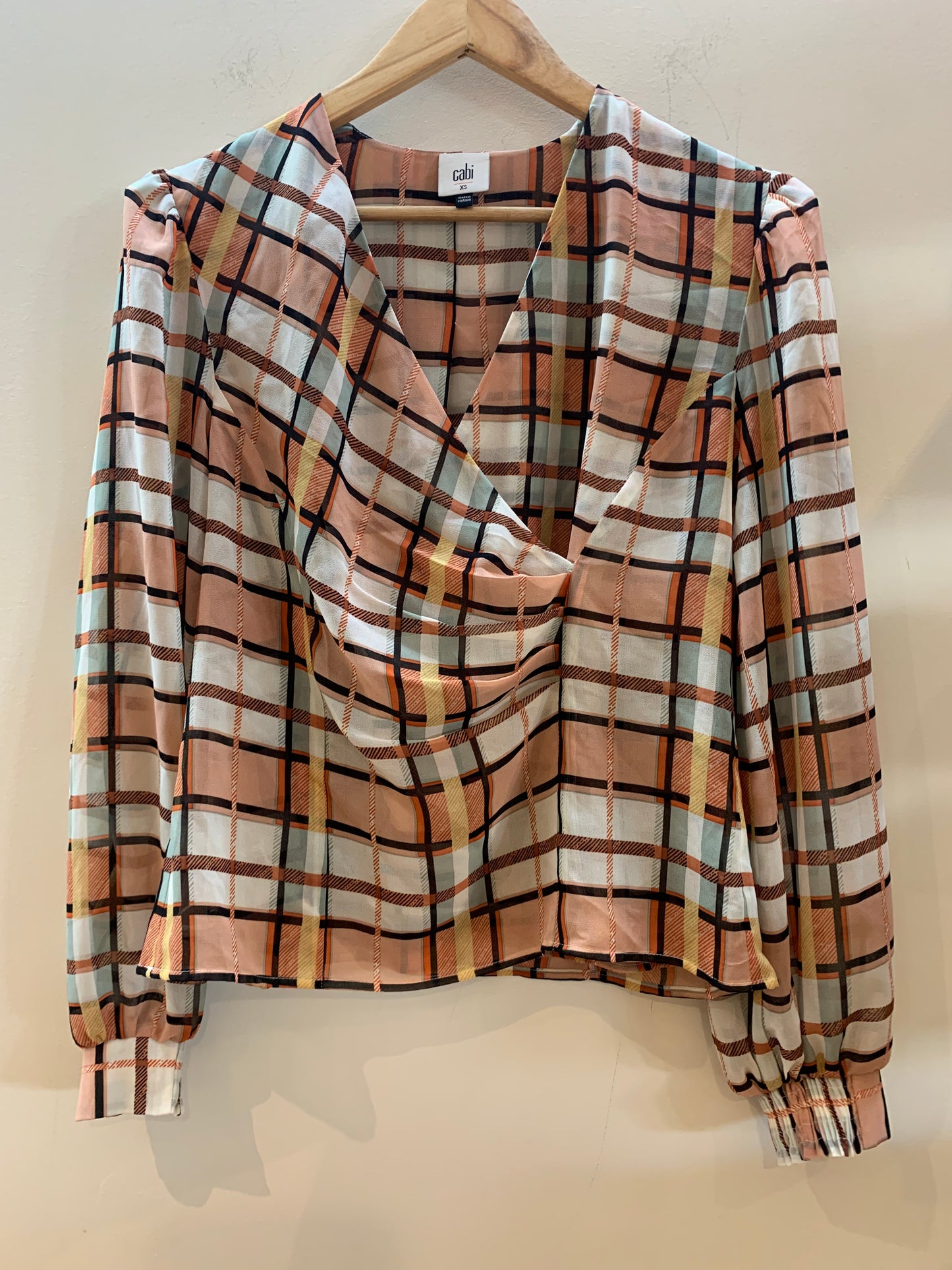 Cabi The Whist Blouse Style # 6295 - Women's Size Extra Small