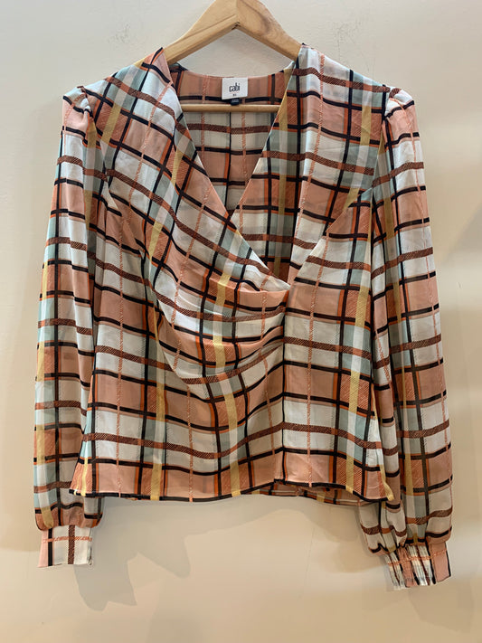 Cabi The Whist Blouse Style # 6295 - Women's Size Extra Small