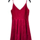 Lulus Women's Full Dress Skirt Red - Size Medium