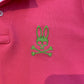 Psycho Bunny Men’s Polo Shirt Pink - Size (UK) 3/(US) XS