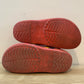 Crocs Lightning McQueen Clog Shoe Red - Size 6W/8M