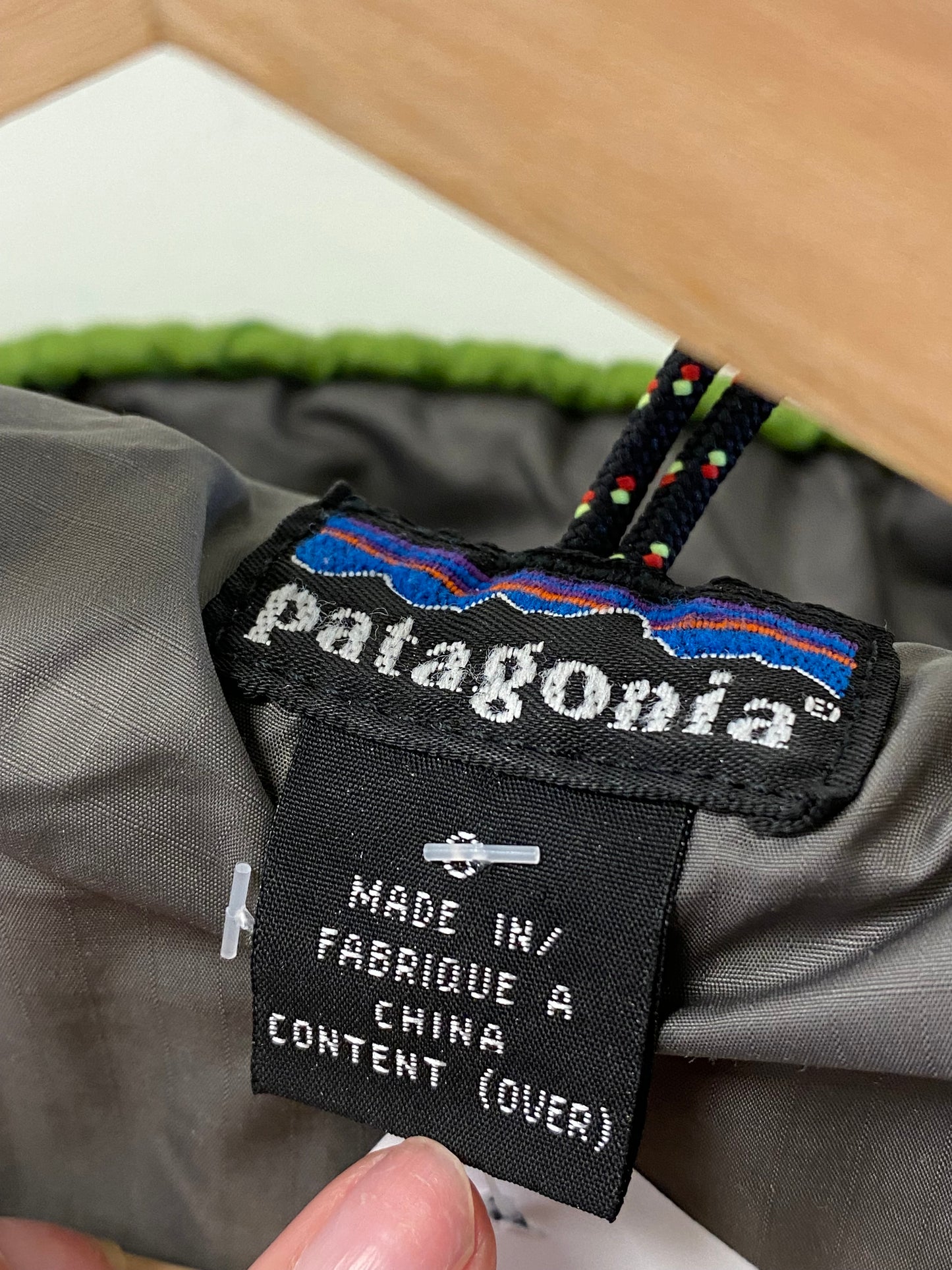 Patagonia DAS Parka Jacket Gekko Green 2002 Vintage (Rare)- Men's Size S