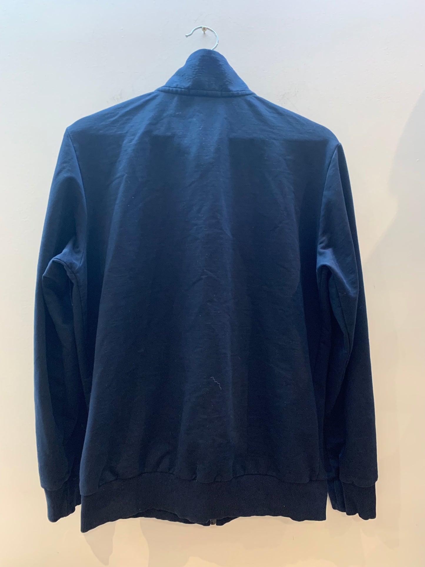Prada Zip Up Jacket Navy Blue - Size Medium