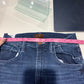 Mother The Stash Swooner Skinny Jeans Blue Washed - Size 26