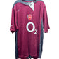 Nike Total 90 Arsenal Jersey Men's Half Sleeve T-Shirt Maroon - Size XXL