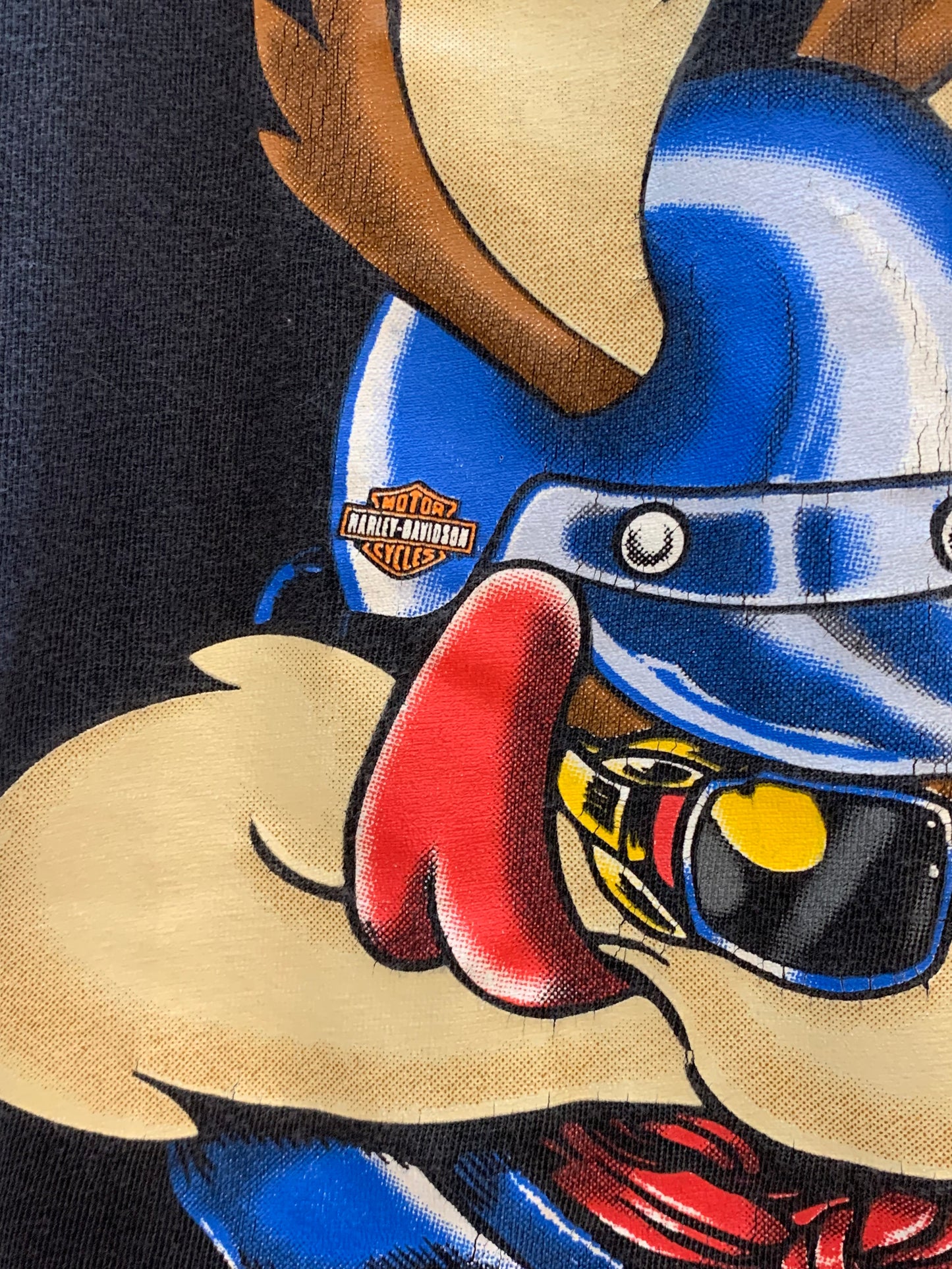 Harley Davidson Vintage 1994 Wile E Coyote Shirt - Size XL