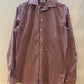 Eton Plaid Dress Shirt Red - Men's Size 41 Contemporary 16