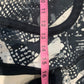 Lululemon Splash Scuba Hoodie Jacket Black White Paint - Women's Size 8