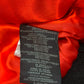 Baby Phat Houndstooth Zip Up Jacket Red/Black - Size Small