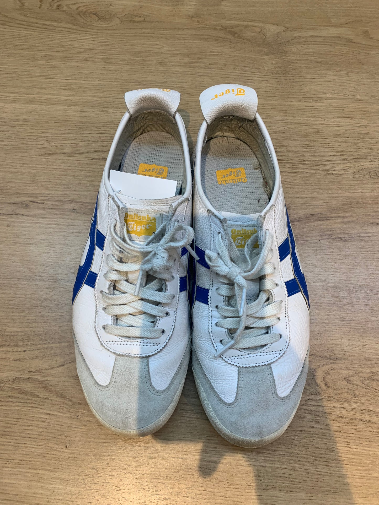Asics Onitsuka Tiger Shoes White/Blue/Grey - Size 8.5