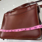 Dr. Martens 11 Inch Leather Satchel Messenger Bag Brown