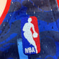 BAPE Rare Blue Pinstripe Rockets Mitchell & Ness Jersey - Size Medium