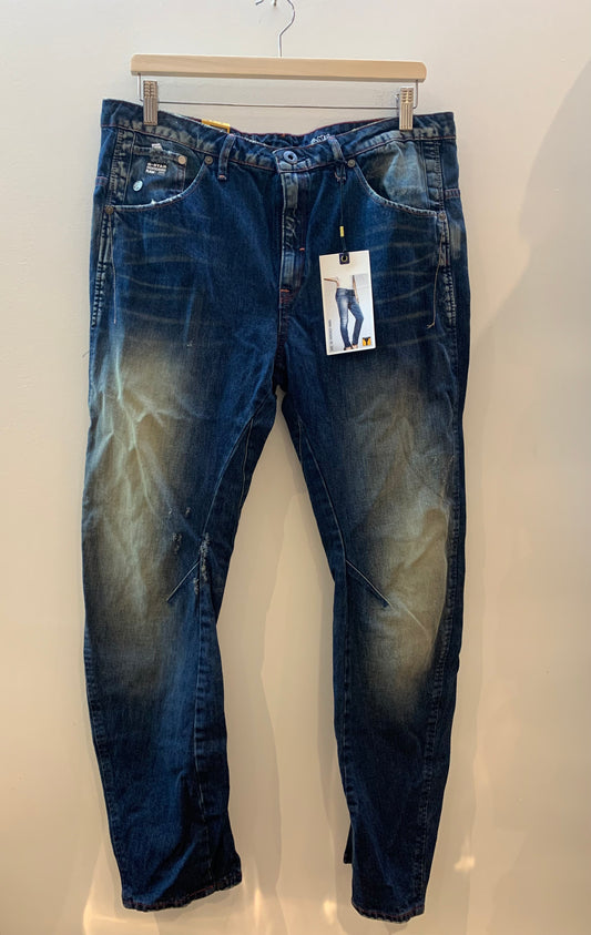 G-Star Arc 3D Tapered Jeans Blue - Women's Size 31 x 32