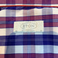 Eton Plaid Dress Shirt Purple/Blue - Size 41 Contemporary 16