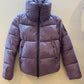 Save the Duck Puffer Jacket Purple - Women's Size XXS
